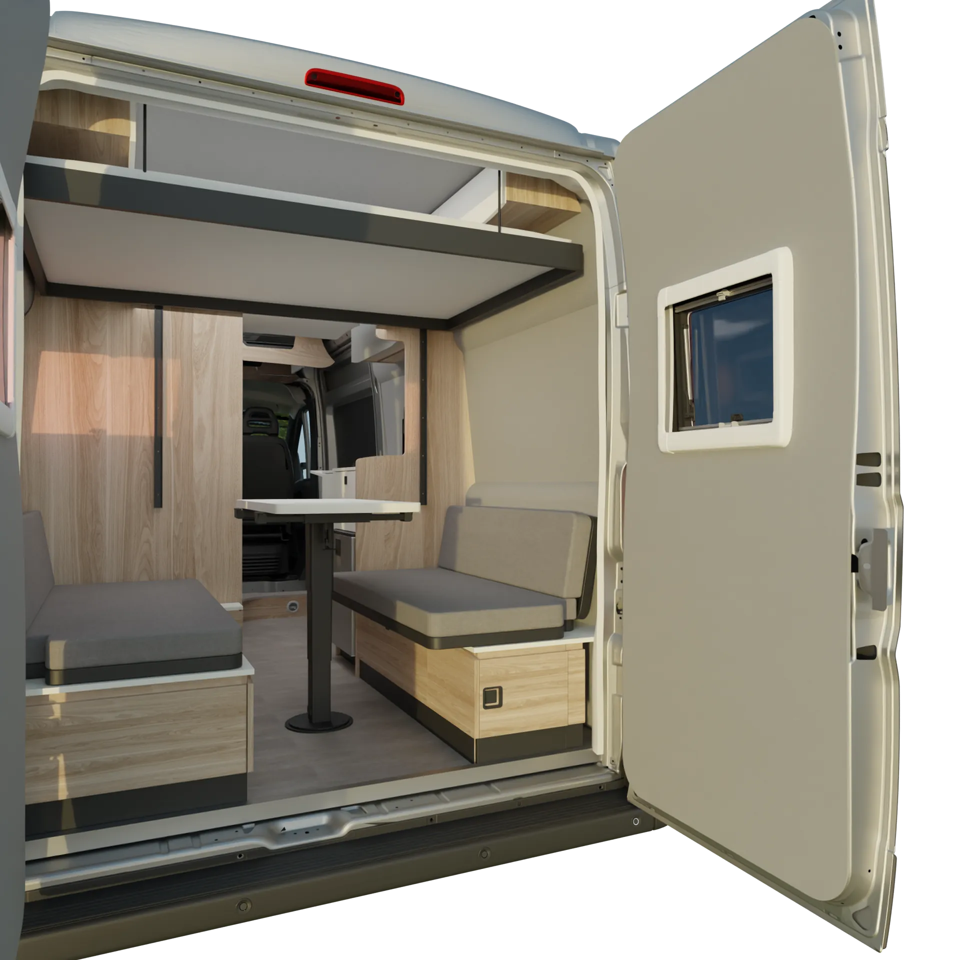 ROBETA premium campervan — product development and 3D visualisation by Studio ALLUR