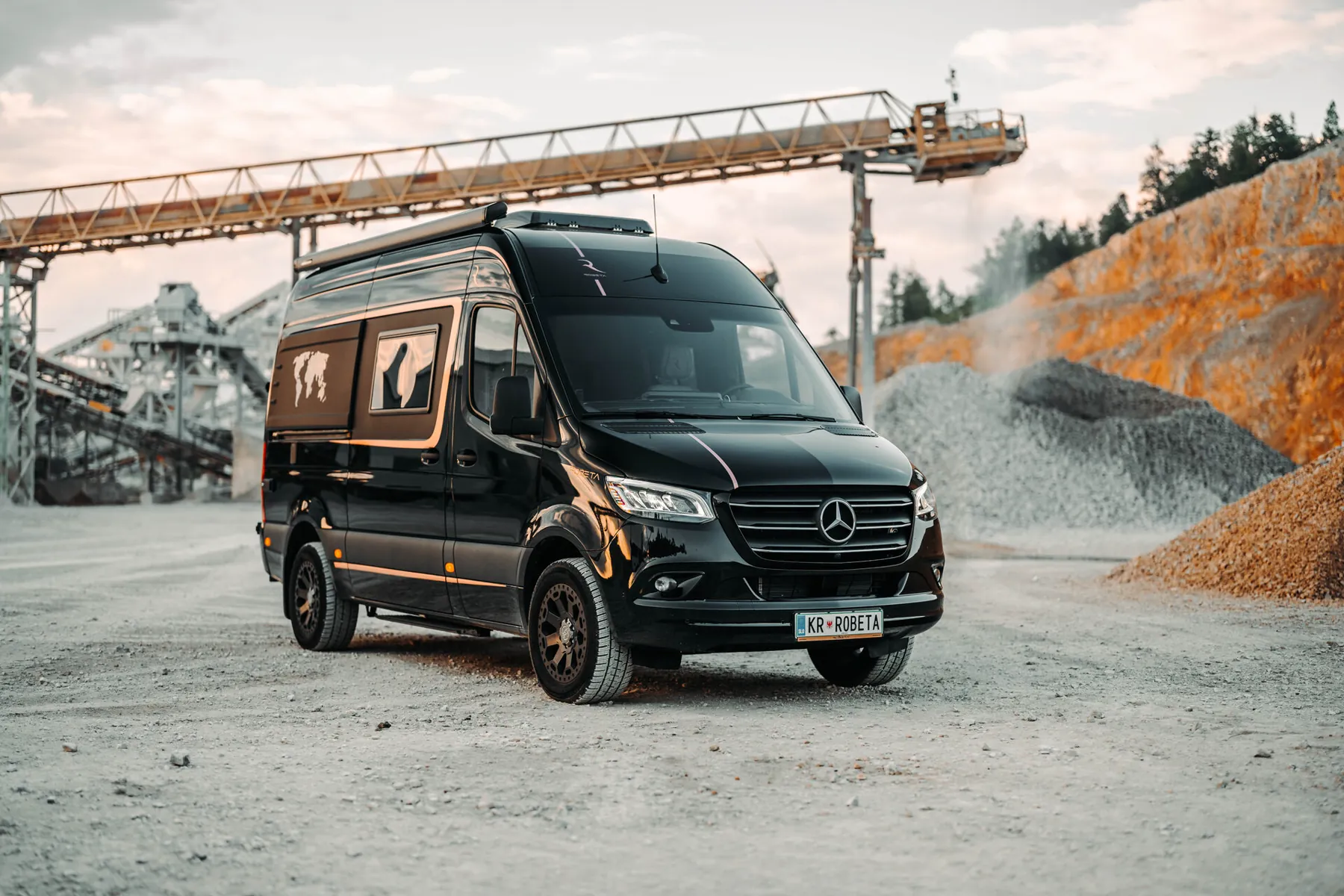 ROBETA Campervans R&D — custom campervan development by Studio ALLUR